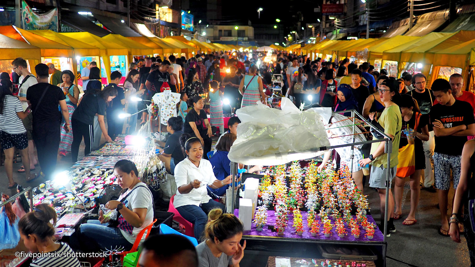 night market à Krabi